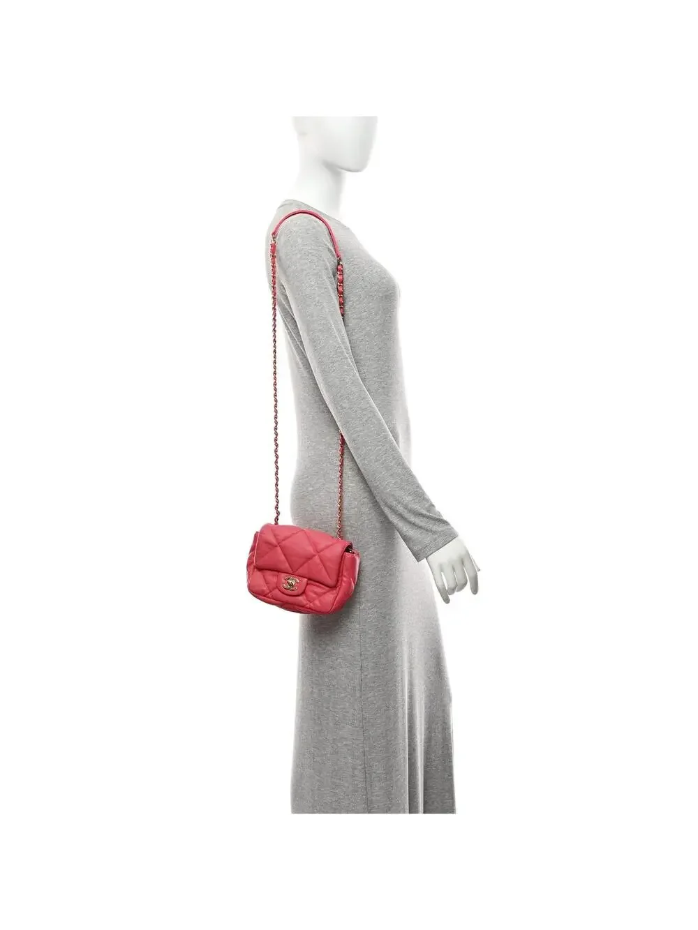 Chanel Calfskin Quilted Mini Square #322213C19B